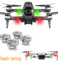 4Pcs Mavic 3 Led Flash Strobe Lamp Universal Drone Flash Strobe Lamp Night
