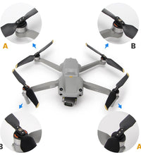 1/2 pairs 7238F Low Noise Drone Props  2S Propellers Foldable Blade Accessories
