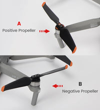 1/2 pairs 7238F Low Noise Drone Props  2S Propellers Foldable Blade Accessories