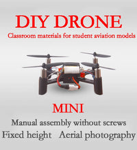 New Assembly DIY Four Axis Aircraft Mini HD Camera Drone Experiment Remote Control