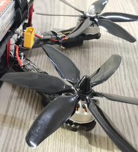 10pcs 504060 Six-blade Propeller CW CCW 5 Inch Propellers Blade For FPV