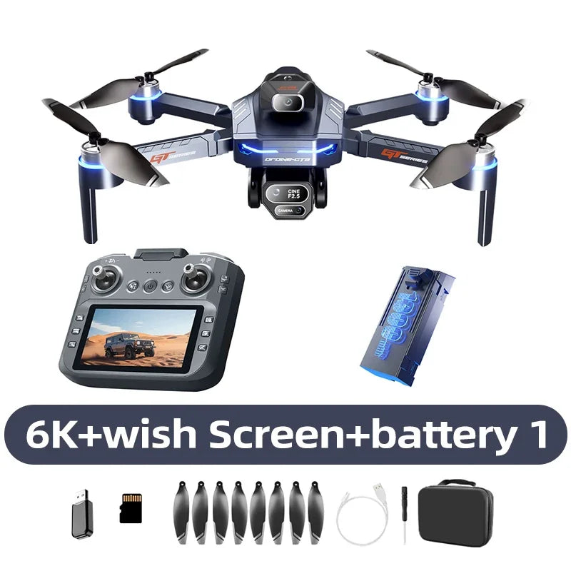 Lenovo GT8 Drone 8K Professional Dual Camera GPS FPV Brushless Motor 4K RC