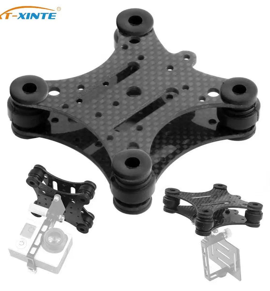 Carbon Fiber Anti-vibration Damping Plate Mount for DJI Phantom 12 RC Quadcopter