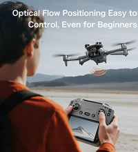 8K FPV Dual Camera 3-Axis Gimbal 10KM GPS Obstacle Avoidance RC Quadcopter