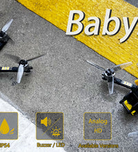 Darwin FPV Baby Ape II Freestyle 3.5inch FPV Racing Drone F411 FC 30A ESC 1504 Motor