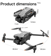 8K FPV Dual Camera 3-Axis Gimbal 10KM GPS Obstacle Avoidance RC Quadcopter