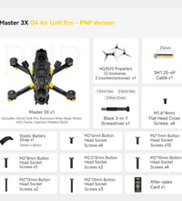 SpeedyBee Master 3X Modular O4 Pro PNP ELRS Version FPV Drone HD Digital VTX
