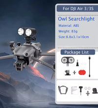 For DJI Air 3S/2S/Mavic 3 Pro/Mavic2 Drone Searchlight Long-Range Night Light