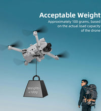 BRDRC 500M Airdrop System for DJI Mini 3/3 Pro Drone Fishing Bait Accessories