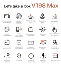 Lenovo V198MAX Drone GPS 8K HD Aerial Photography 4K Dual Camera Brushless