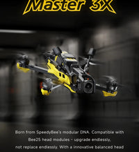 SpeedyBee Master 3X Modular O4 Pro PNP ELRS Version FPV Drone HD Digital VTX