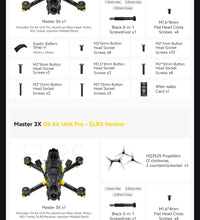 SpeedyBee Master 3X Modular O4 Pro PNP ELRS Version FPV Drone HD Digital VTX