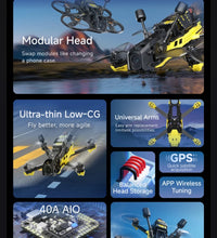 SpeedyBee Master 3X Modular O4 Pro PNP ELRS Version FPV Drone HD Digital VTX