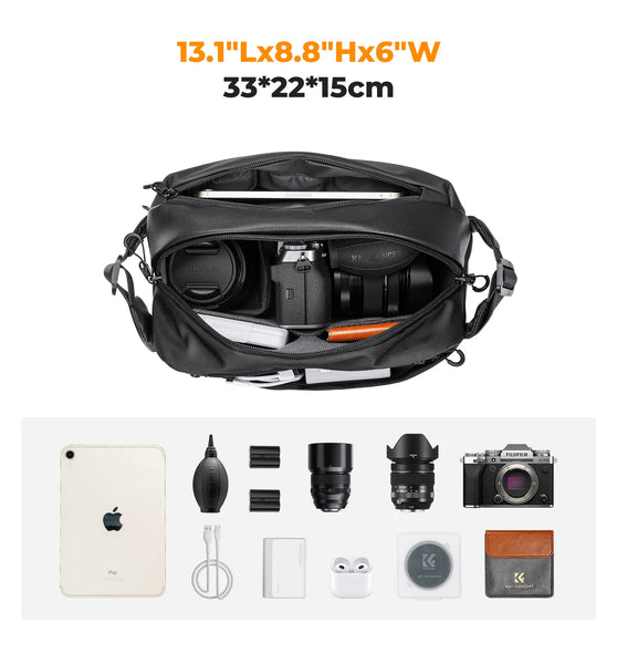 10L Camera Shoulder Bag for Digital Canon/Nikon/Sony/DJI Drone Bag Carry