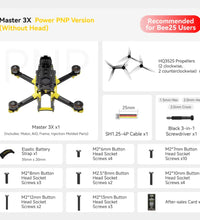 SpeedyBee Master 3X Modular O4 Pro PNP ELRS Version FPV Drone HD Digital VTX