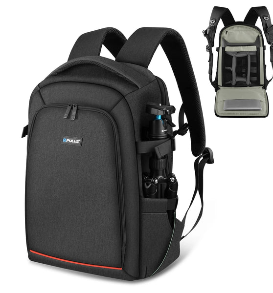 PULUZ Outdoor Dual Shoulders Backpack Handheld PTZ Stabilizer Camera Bag