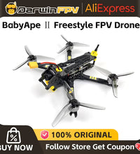 Darwin FPV Baby Ape II Freestyle 3.5inch FPV Racing Drone F411 FC 30A ESC 1504 Motor