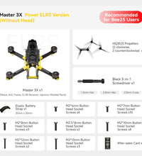 SpeedyBee Master 3X Modular O4 Pro PNP ELRS Version FPV Drone HD Digital VTX