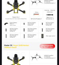 SpeedyBee Master 3X Modular O4 Pro PNP ELRS Version FPV Drone HD Digital VTX
