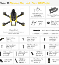 SpeedyBee Master 3X Modular O4 Pro PNP ELRS Version FPV Drone HD Digital VTX