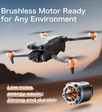 8K FPV Dual Camera 3-Axis Gimbal 10KM GPS Obstacle Avoidance RC Quadcopter