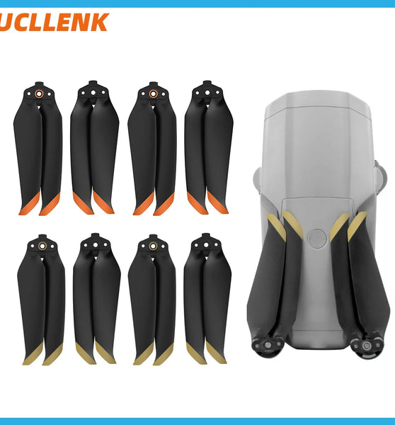 1/2 pairs 7238F Low Noise Drone Props  2S Propellers Foldable Blade Accessories