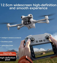 8K FPV Dual Camera 3-Axis Gimbal 10KM GPS Obstacle Avoidance RC Quadcopter