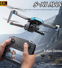S-X1 MAX 4K Professional Drone With HD Camera 3-Axis Gimbal GPS Dron