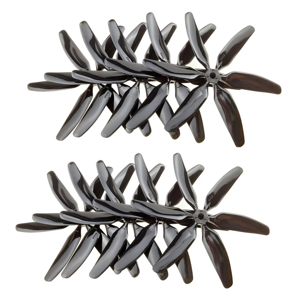 10pcs 504060 Six-blade Propeller CW CCW 5 Inch Propellers Blade For FPV