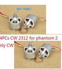 4PCS/Lot DJI Phantom 2/3/4 Drone Brushless Motor 2312 2312A 2312S 800KV 960KV CW/CCW Multi-axis Aircraft
