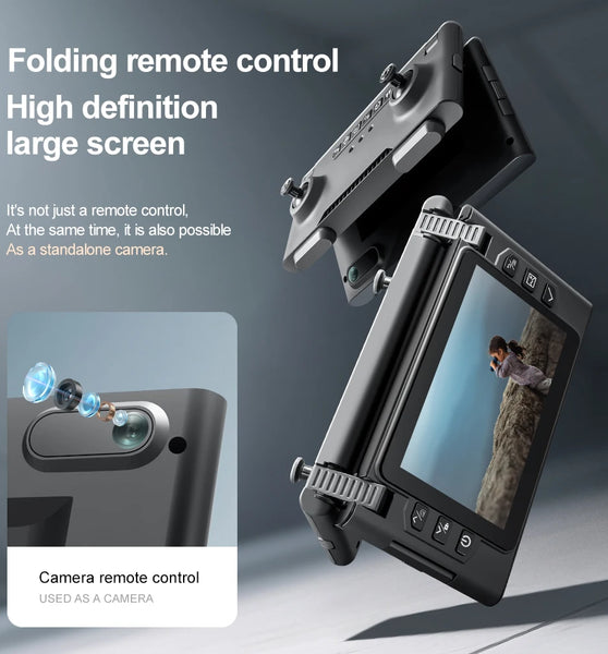 2026 New M66 Drone HD Folding Remote Control With Camera And Screen 5G FPV Camera