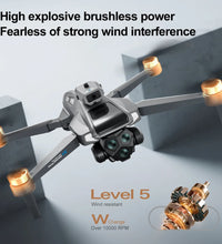 2026 New M66 Drone HD Folding Remote Control With Camera And Screen 5G FPV Camera